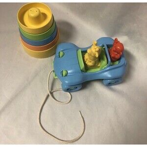 Green Toys Stacker & Pull Toy Dune Buggy